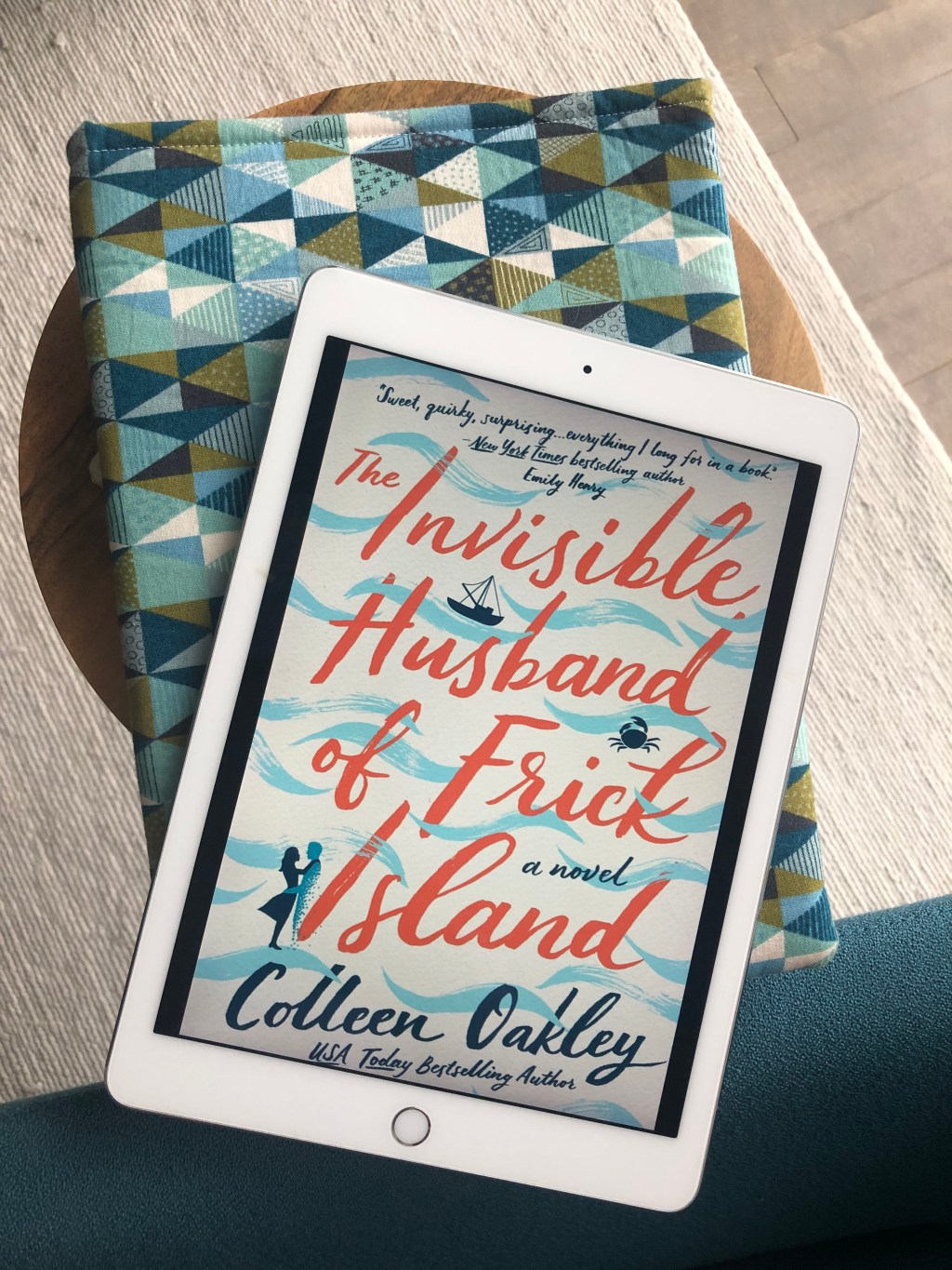 Winter Reading: The Invisible Husband of Frick Island by Colleen&nbsp;Oakley